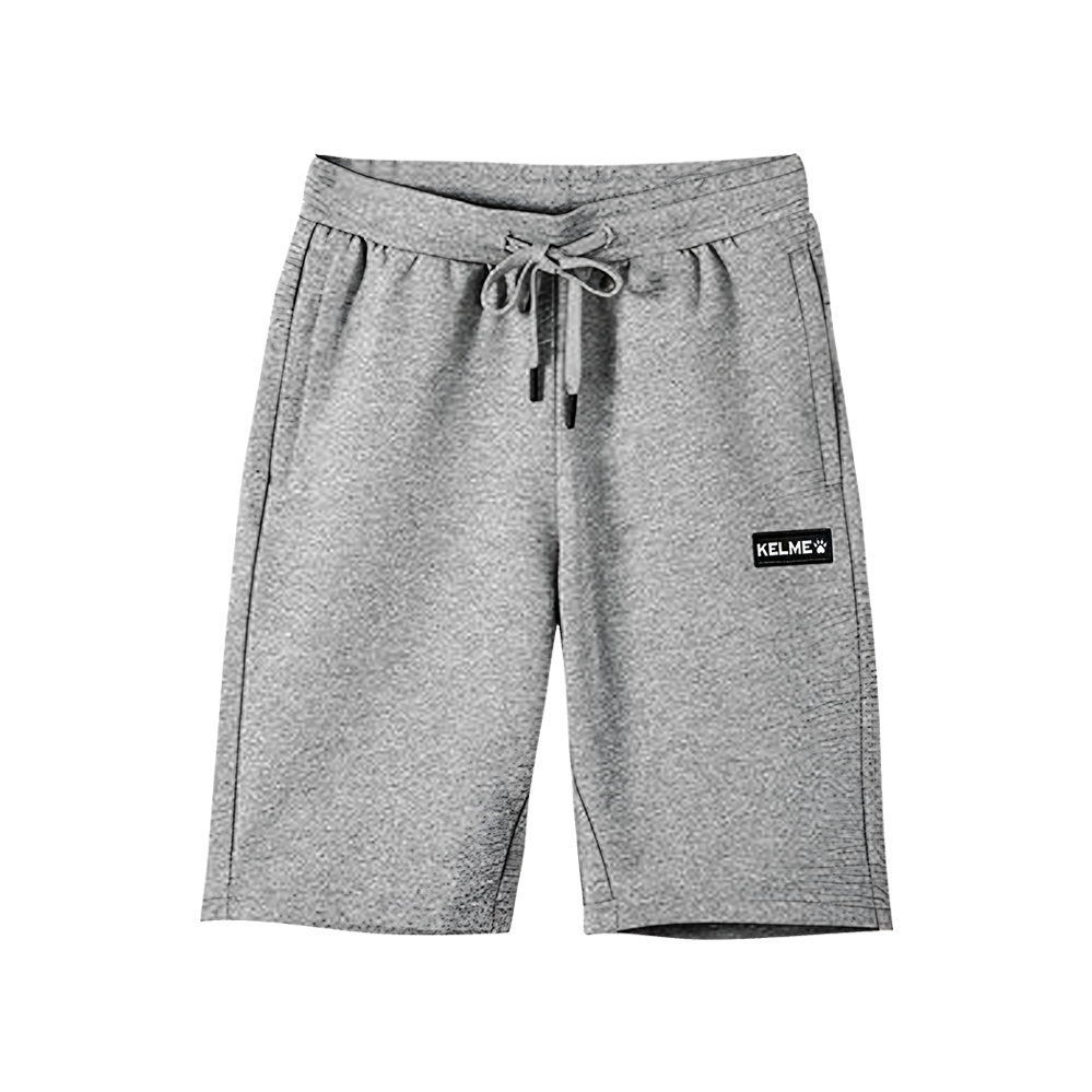 KID'S KNITTED SHORTS MELANGE LIGHT GRAY 110
