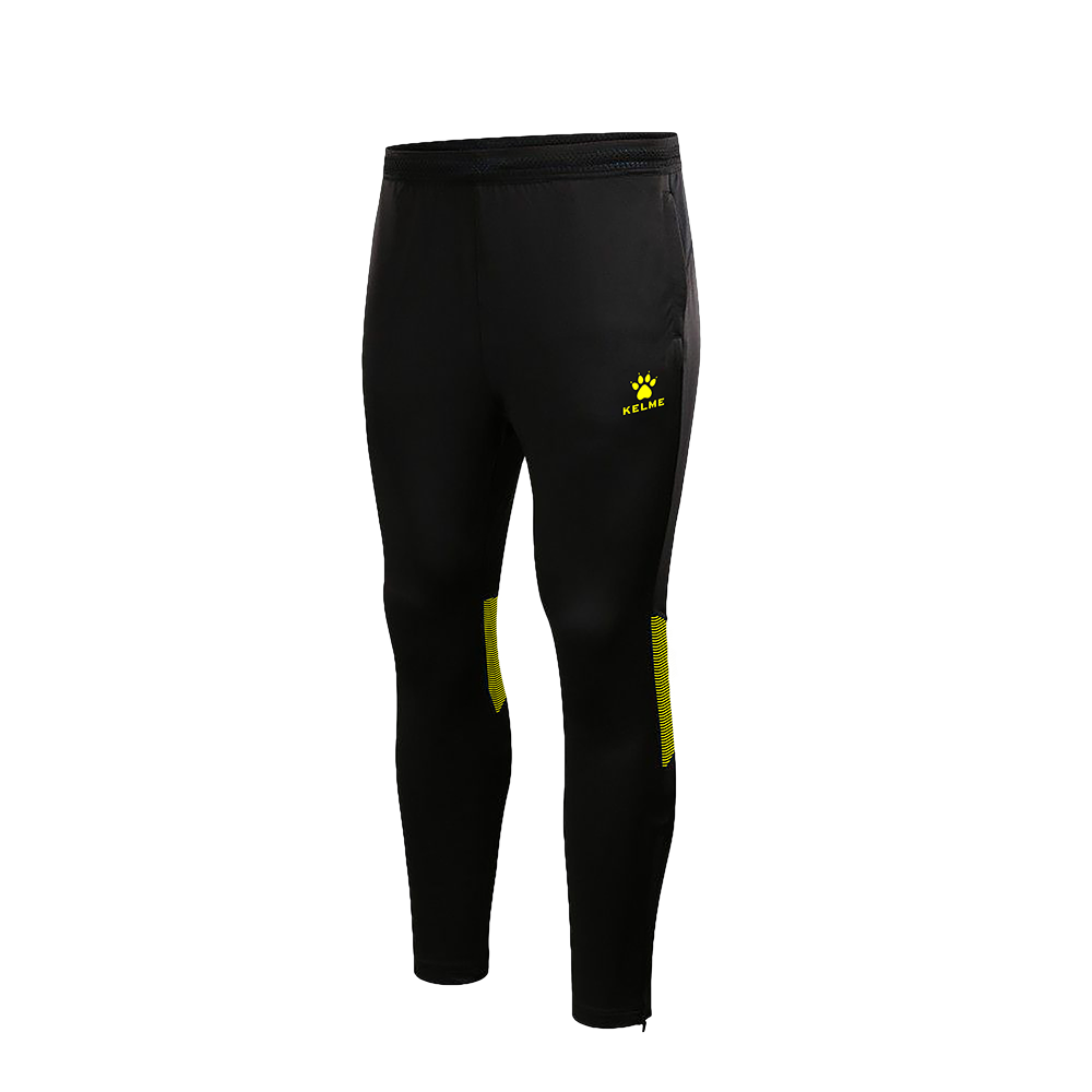 TRAIN PANT MONTES JR BLACK/NEON YELLOW 120