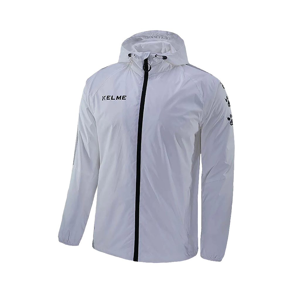 Campera Impermeable (Adulto) Blanco Negro 2XL (EU)