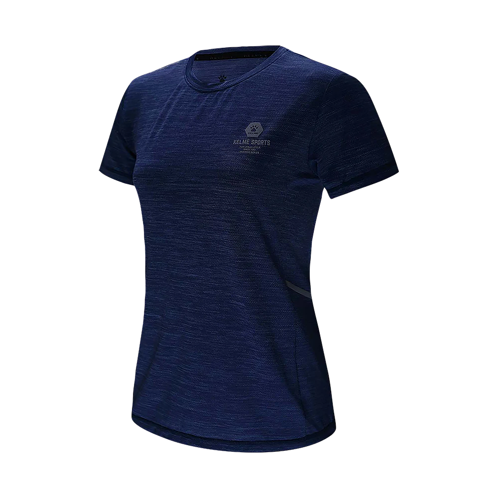 Remera Deportiva Femenina Azul Marino XL