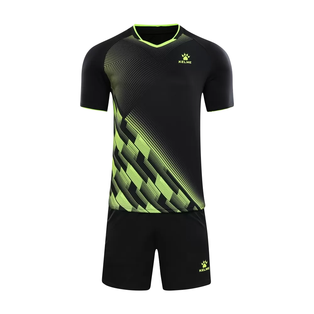 Conjunto de Tenis y Pádel Masculino Negro/Lima 3XL