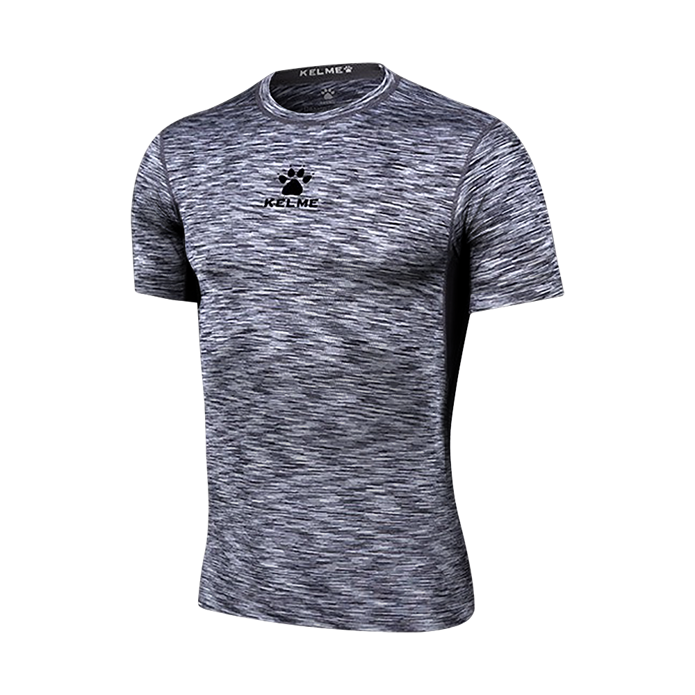 TECH FIT SHORT SLEEVE(ADULT) SPACE DYE GRAY 2XL